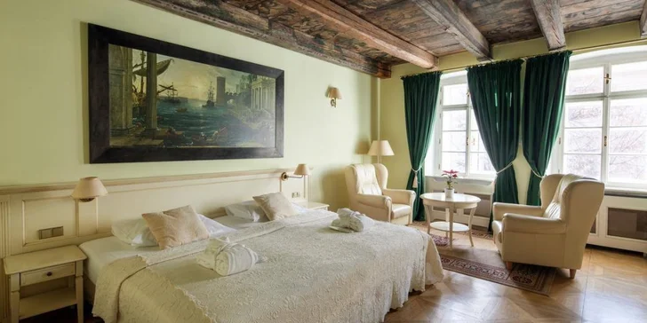 Pobyt s raňajkami v Tyn Yard Residence**** 150 m od Staromestského námestia