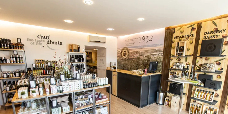 La Chinata: kozmetika s olivovým olejom, delikatesy a darčeky
