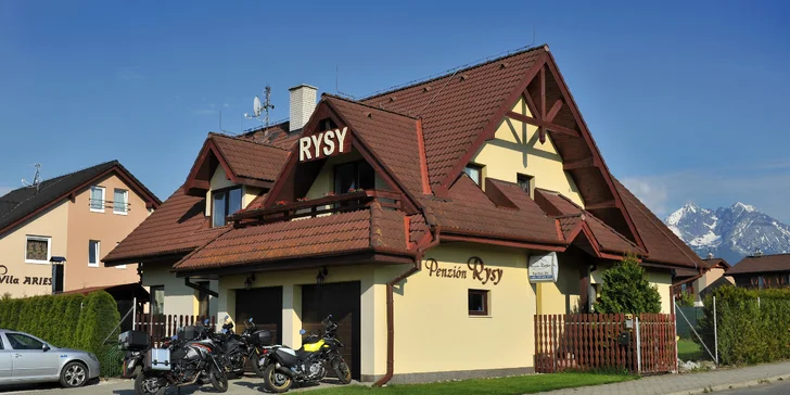 Jeseň na horách v penzióne Rysy vo Veľkej Lomnici