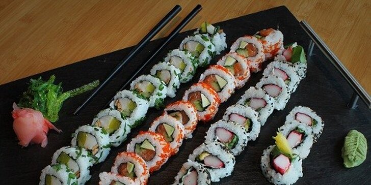 Luxusný sushi zážitok pre dvoch - 36 kúskov