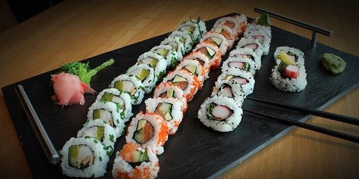 Luxusný sushi zážitok pre dvoch - 36 kúskov