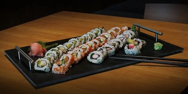 Luxusný sushi zážitok pre dvoch - 36 kúskov