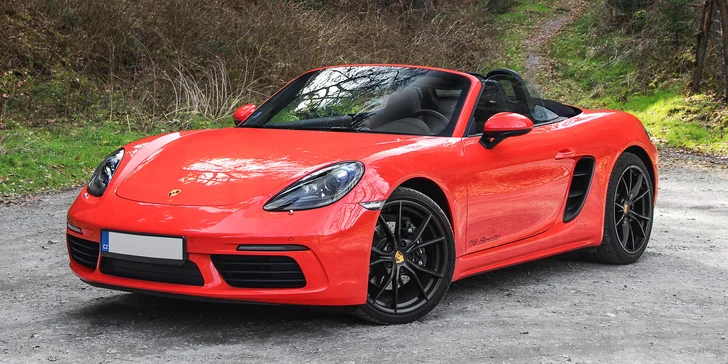 Jazda v kabriolete Porsche 718: skroťte jeho 380 koní!