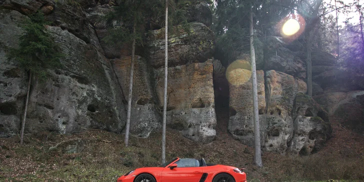 Jazda v kabriolete Porsche 718: skroťte jeho 380 koní!