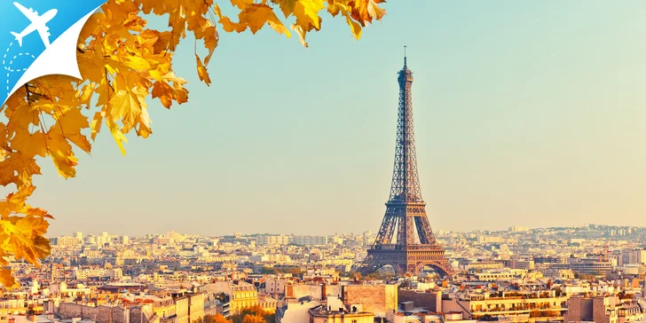 4-dňový letecký zájazd do očarujúceho Paríža: obojsmerná letenka a raňajky