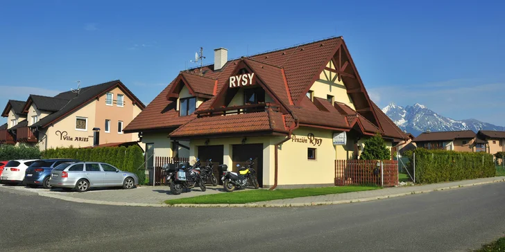 Jeseň na horách v penzióne Rysy vo Veľkej Lomnici
