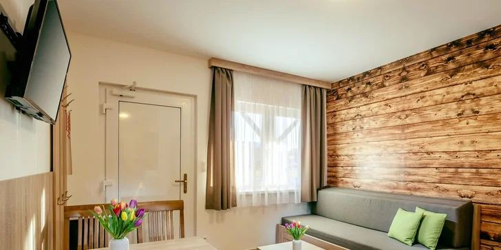 Pobyt v moderných apartmánoch Hilson v Jasnej pre páry aj rodiny so vstupom do wellness a zľavami na lyžovanie aj aquaparky