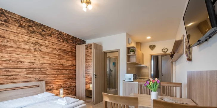 Pobyt v moderných apartmánoch Hilson v Jasnej pre páry aj rodiny so vstupom do wellness a zľavami na lyžovanie aj aquaparky
