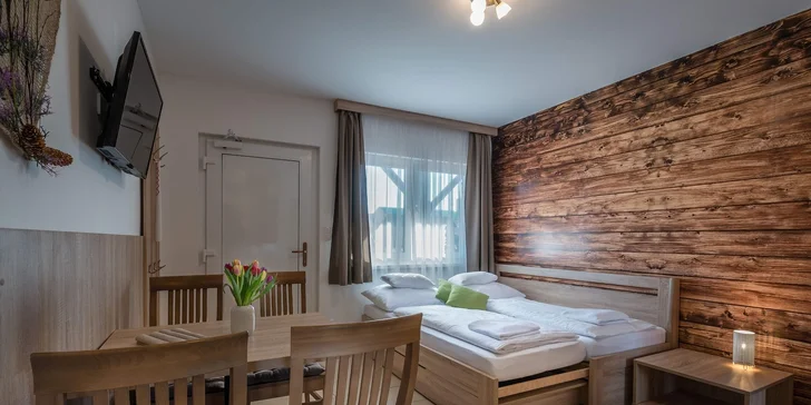 Pobyt v moderných apartmánoch Hilson v Jasnej pre páry aj rodiny so vstupom do wellness a zľavami na lyžovanie aj aquaparky