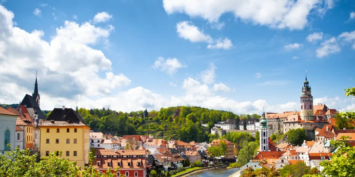 Štýlový stredoveký domček v centre Českého Krumlova pre dvoch či rodinu