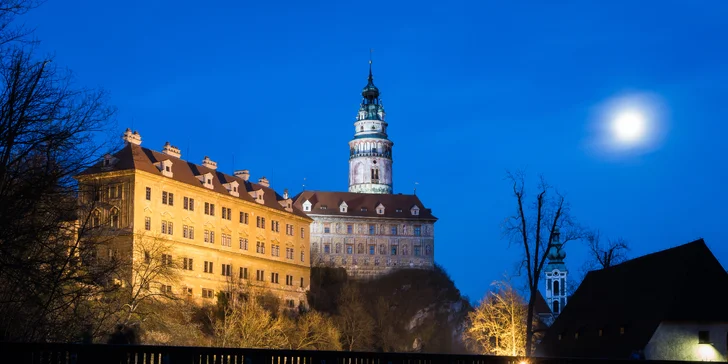 Štýlový stredoveký domček v centre Českého Krumlova pre dvoch či rodinu