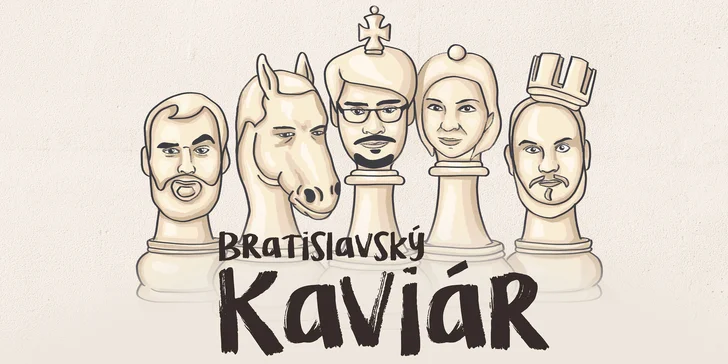 Vstupenka na zábavnú glosátorskú show Bratislavský Kaviár