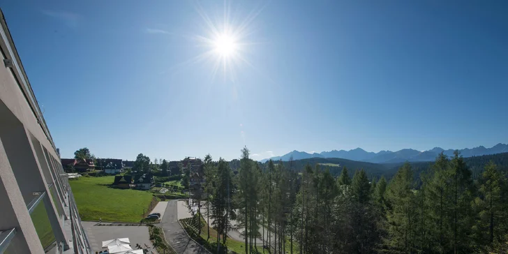 Dovolenka pre dvoch v adult friendly hoteli, výhľad na poľské Tatry a varianty s aquaparkom Termy Bukovina