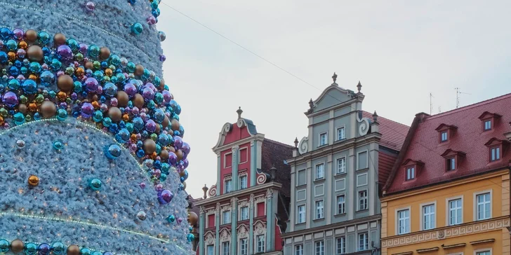 Užite si čarovnú atmosféru Vianoc počas dvoch dní vo Wroclawe a Olomouci