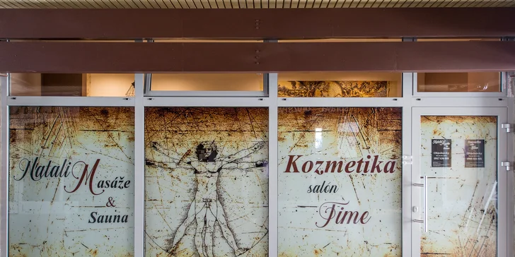 Masážne terapie a infrasauna v centre Natali