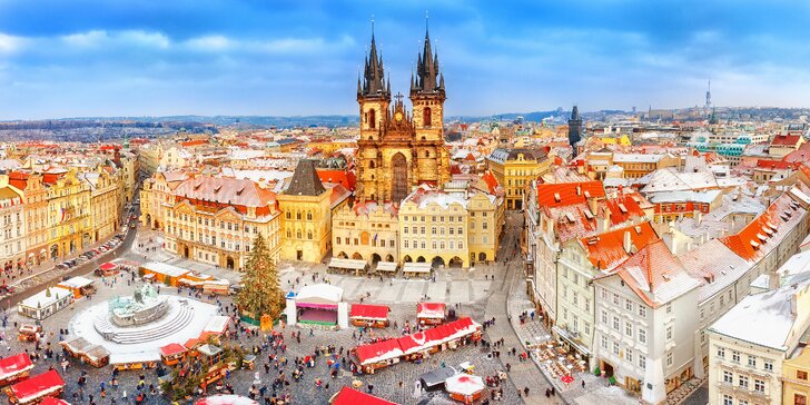 Očarujúci advent v Prahe a punč v Českom Krumlove s ubytovaním a raňajkami