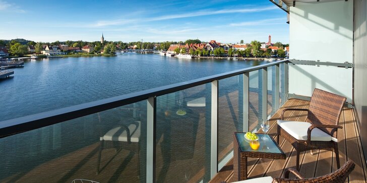 Aktívny pobyt v Poľsku: 5* hotel priamo na jazere, neobmedzený wellness a polpenzia