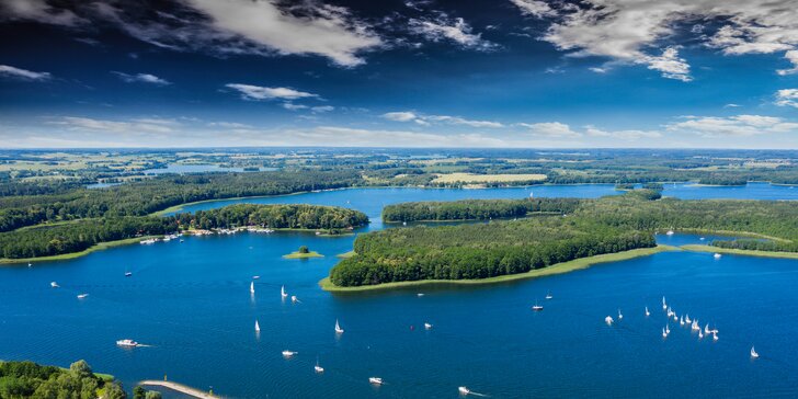 Aktívny pobyt v Poľsku: 5* hotel priamo na jazere, neobmedzený wellness a polpenzia