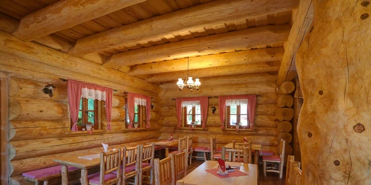 Pobyt s raňajkami v Zrube u Medveďa v malebných Beskydách