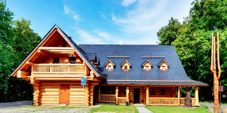 Pobyt s raňajkami v Zrube u Medveďa v malebných Beskydách