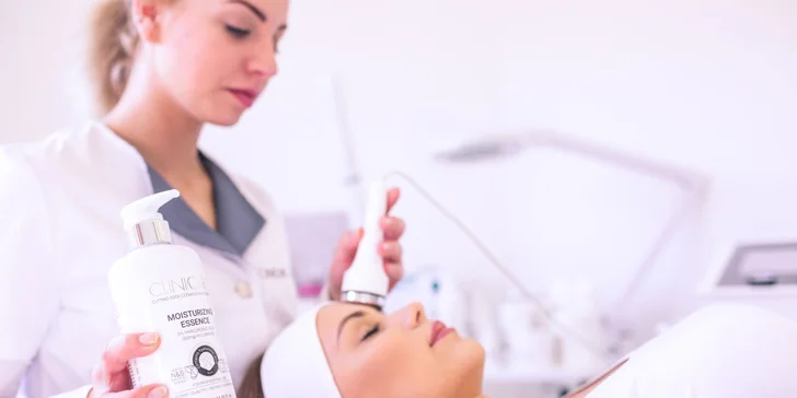 Mikrodermabrázia či thermolifting so zapravením séra či kys. hyalúronovej