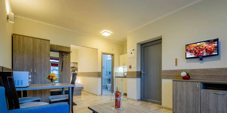 Jesenný pobyt v moderných apartmánoch VERA v Bešeňovej s možnosťou raňajok a zľavou až do 40% do aquaparkov