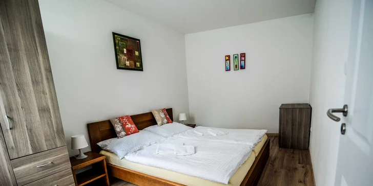 Pobyt v Českom Krumlove: moderné apartmány s kuchynkou až pre 4 osoby