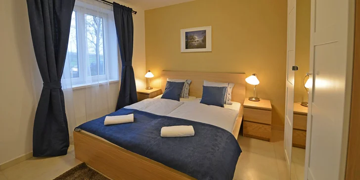 Moderné apartmány pre 8 osôb v srdci Lednicko-valtického areálu