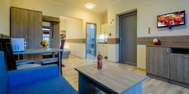 Bezpečný pobyt v moderných apartmánoch VERA v Bešeňovej