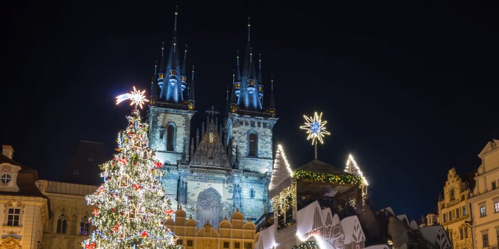 Čarovný advent v Prahe - dvojdňový zájazd s návštevou vianočných trhov