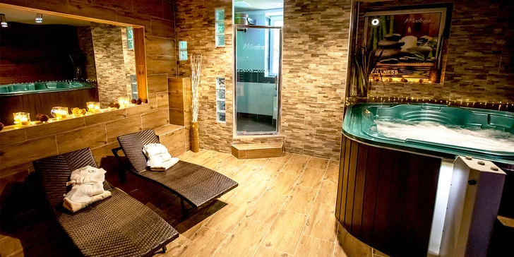 Privátny wellness relax s občerstvením pre dvoch!
