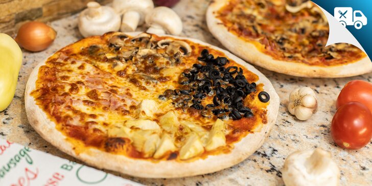 Pizza Danielle: 26 druhov pízz na donášku alebo osobný odber
