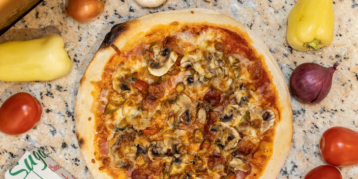 Pizza Danielle: 26 druhov pízz na donášku alebo osobný odber