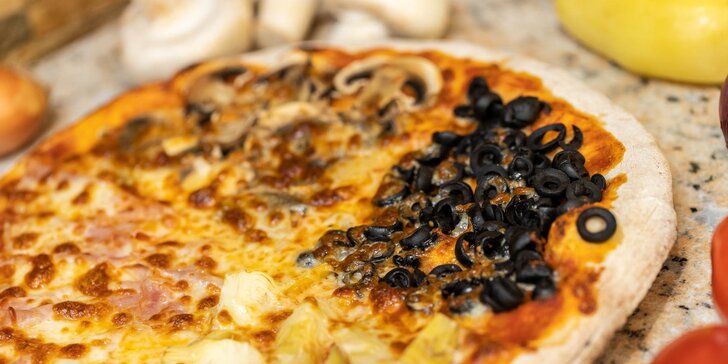 Pizza Danielle: 26 druhov pízz na donášku alebo osobný odber