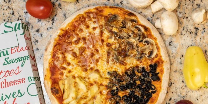 Pizza Danielle: 26 druhov pízz na donášku alebo osobný odber