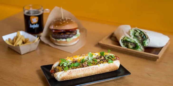 Obľúbené burgre, hotdogy a wrapy vo Feste!
