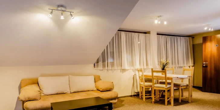 Pobyt s privátnym wellness pri Bešeňovej pre páry aj rodiny v apartmánoch Katov Dvor
