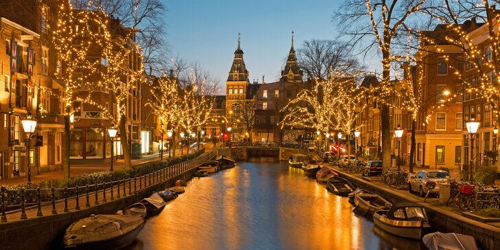 Čarovný advent v Bruseli a Amsterdame - vianočné trhy a Festival svetiel