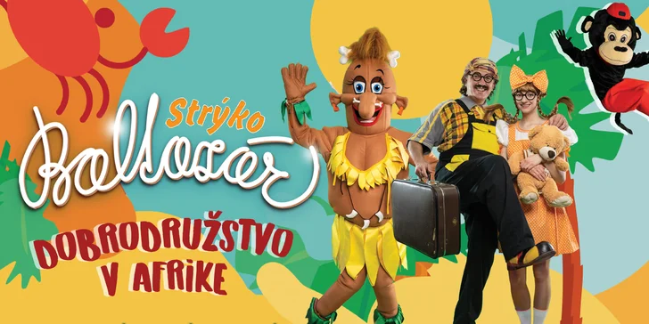 Rodinný rozprávkový muzikál "Dobrodružstvo v Afrike!"