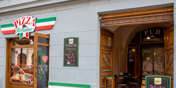 Pizza, káva či gaspacho polievka z obľúbenej reštaurácie Borsalino