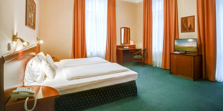 Odpočiňte si v Mariánskych Lázňach: 4* hotel, polpenzia aj wellness procedúry