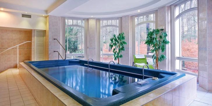 Odpočiňte si v Mariánskych Lázňach: 4* hotel, polpenzia aj wellness procedúry