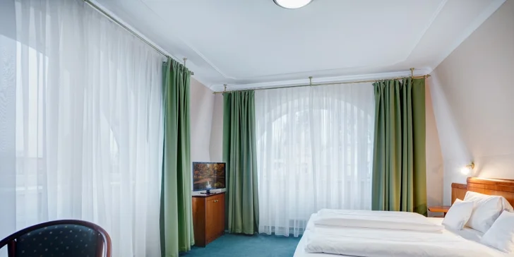 Odpočiňte si v Mariánskych Lázňach: 4* hotel, polpenzia aj wellness procedúry