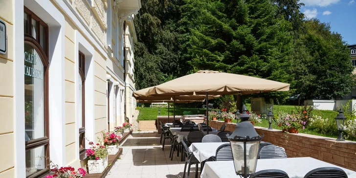 Odpočiňte si v Mariánskych Lázňach: 4* hotel, polpenzia aj wellness procedúry