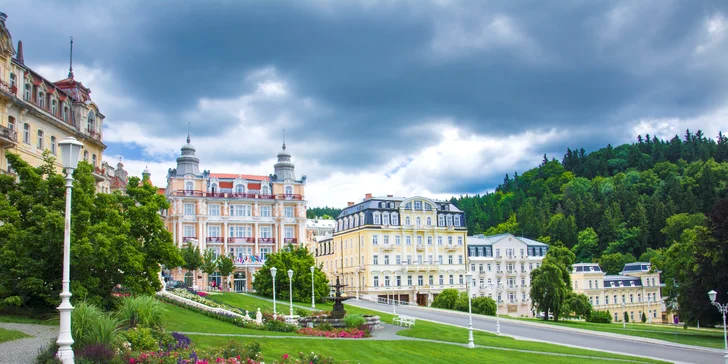 Odpočiňte si v Mariánskych Lázňach: 4* hotel, polpenzia aj wellness procedúry