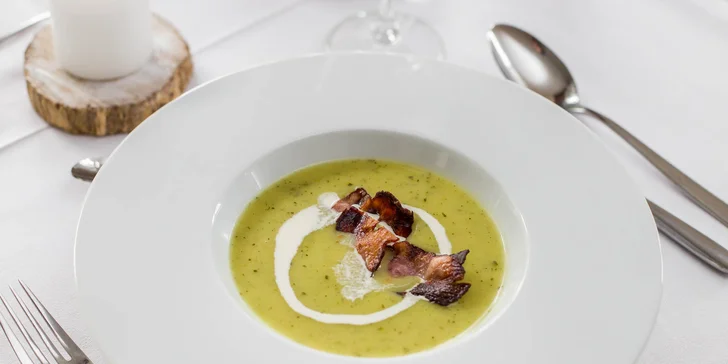 Jedinečné 3-chodové menu pre 2 osoby v Hoteli Agatka