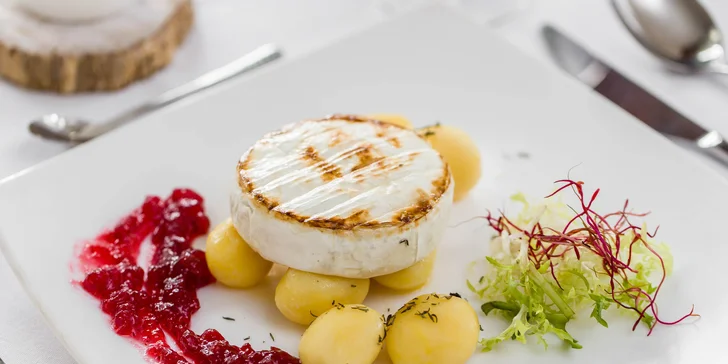 Jedinečné 3-chodové menu pre 2 osoby v Hoteli Agatka