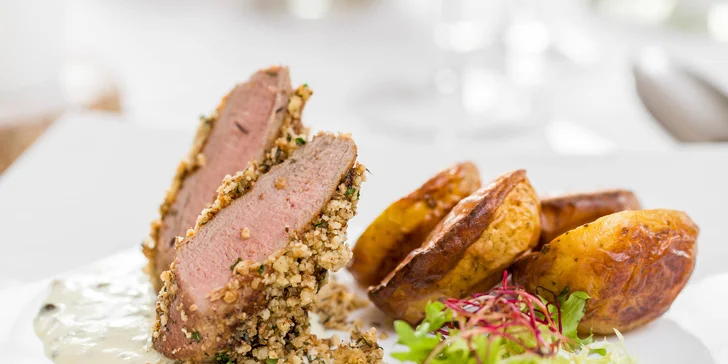 Jedinečné 3-chodové menu pre 2 osoby v Hoteli Agatka
