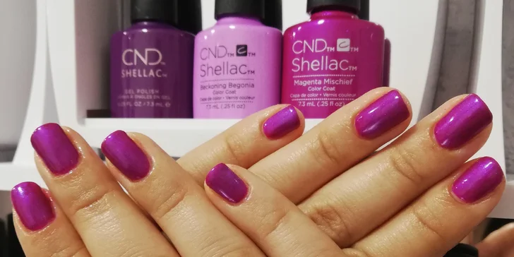 Dokonalá japonská manikúra či CND Shellac v salóne IRIS