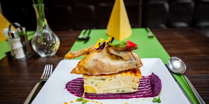 Exkluzívne 3-chodové zážitkové menu v novootvorenom Well done!